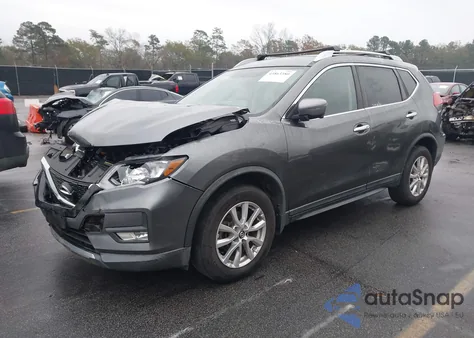 2017 Nissan Rogue Sv from USA, damaged, VIN KNMAT2MV3HP520516